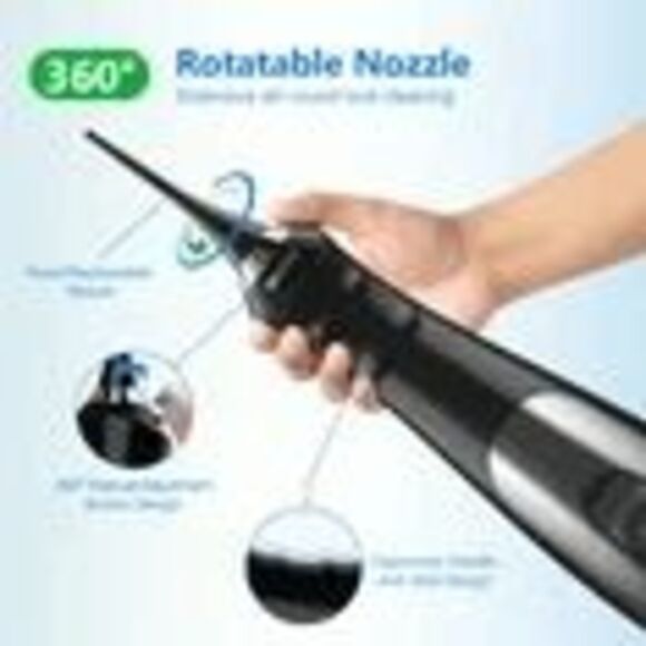 Water Flosser Waterpik Teeth Cleaner Cordless and Rechargeable - Picture 5 of 7